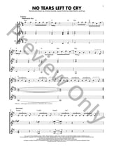 No Tears Left To Cry Guitar and Fretted sheet music cover
